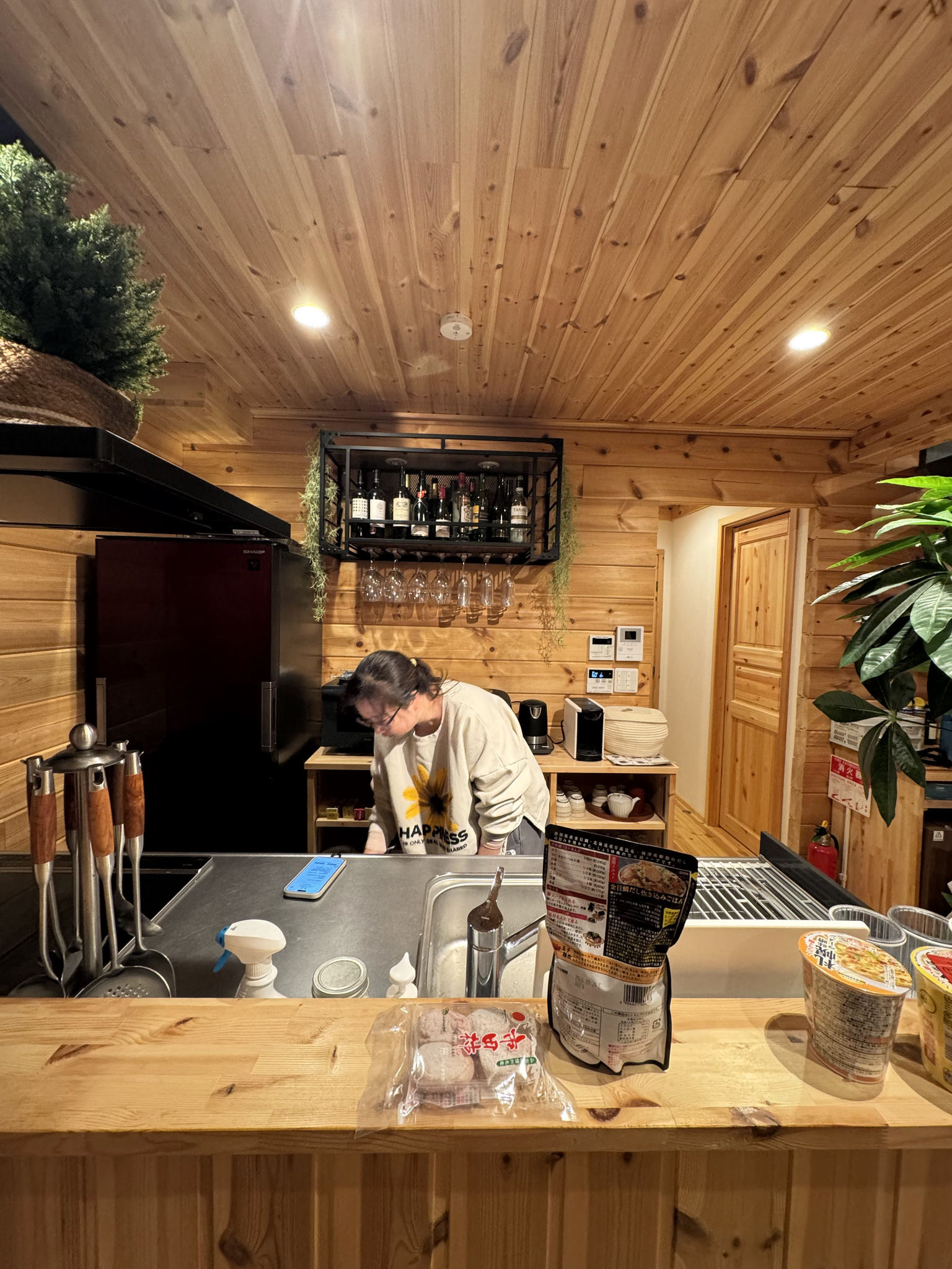 木屋廚房與餐桌