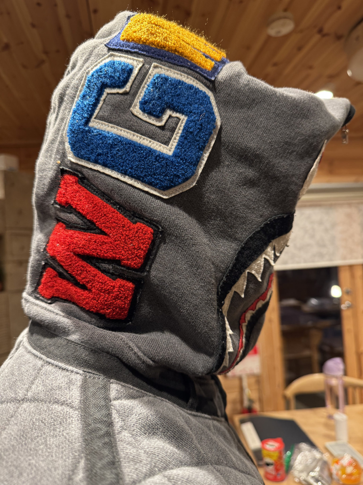 BAPE 外套背面細節