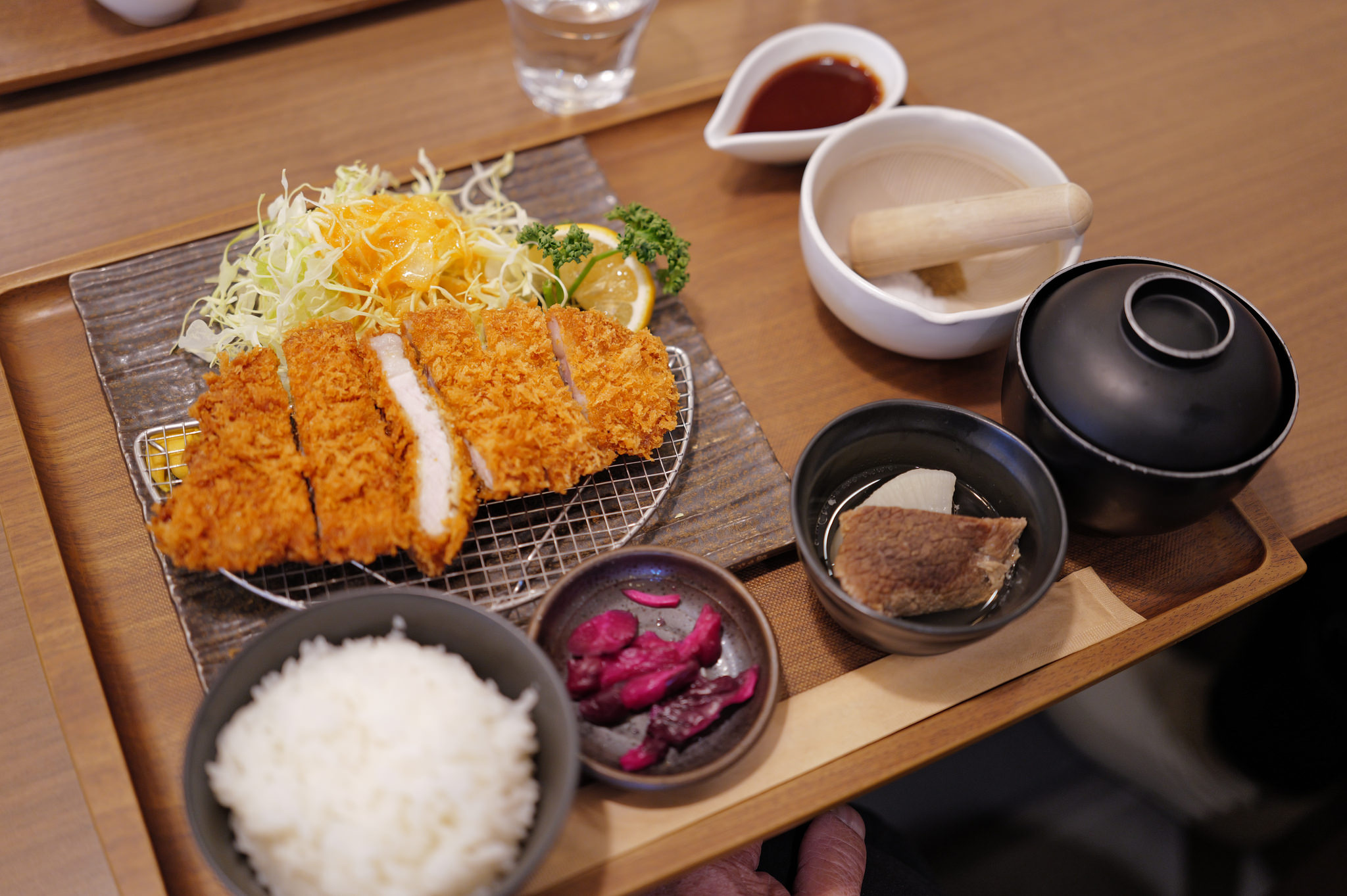 湖紋炸物定食