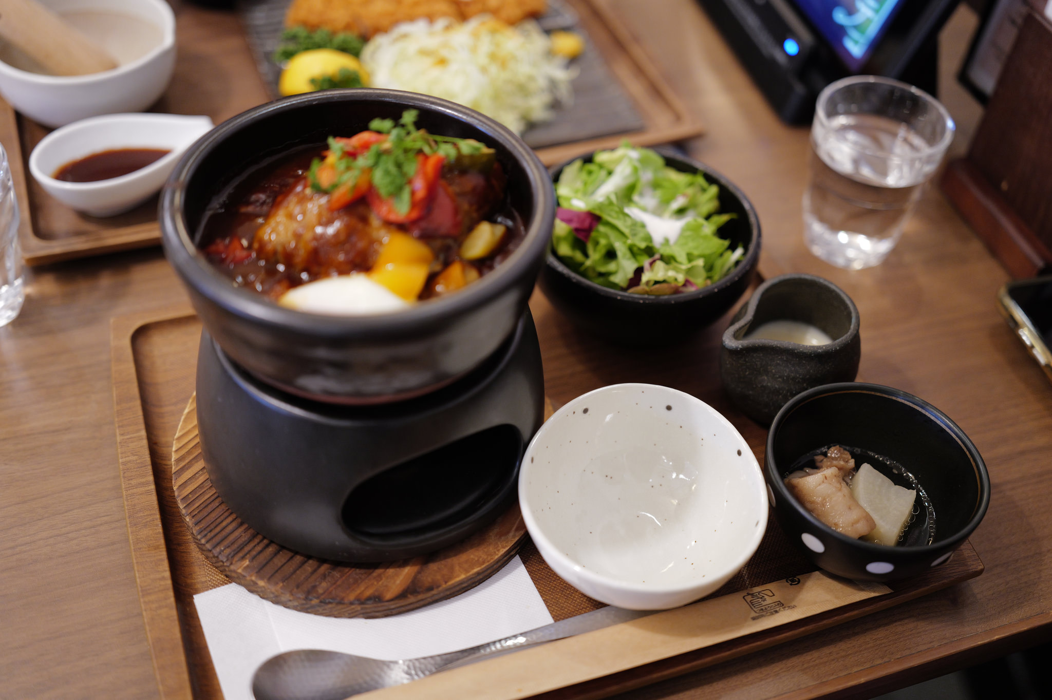 湖紋釜飯定食