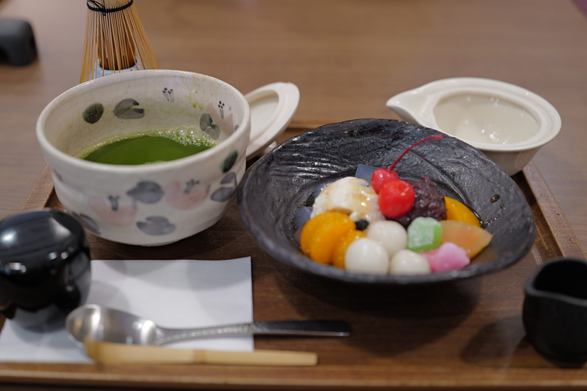 甜點與茶碗蒸