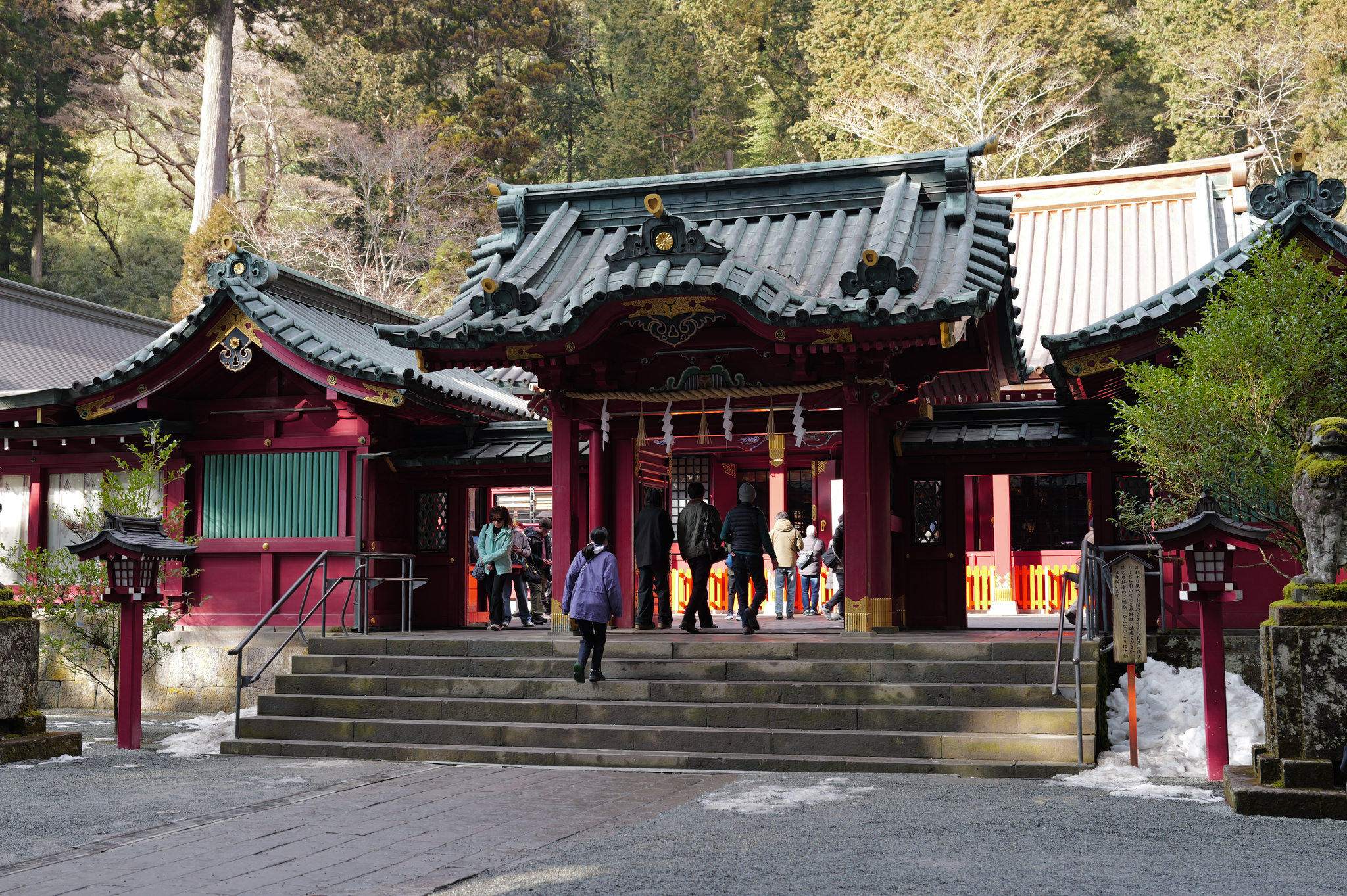 箱根神社本殿參拜區