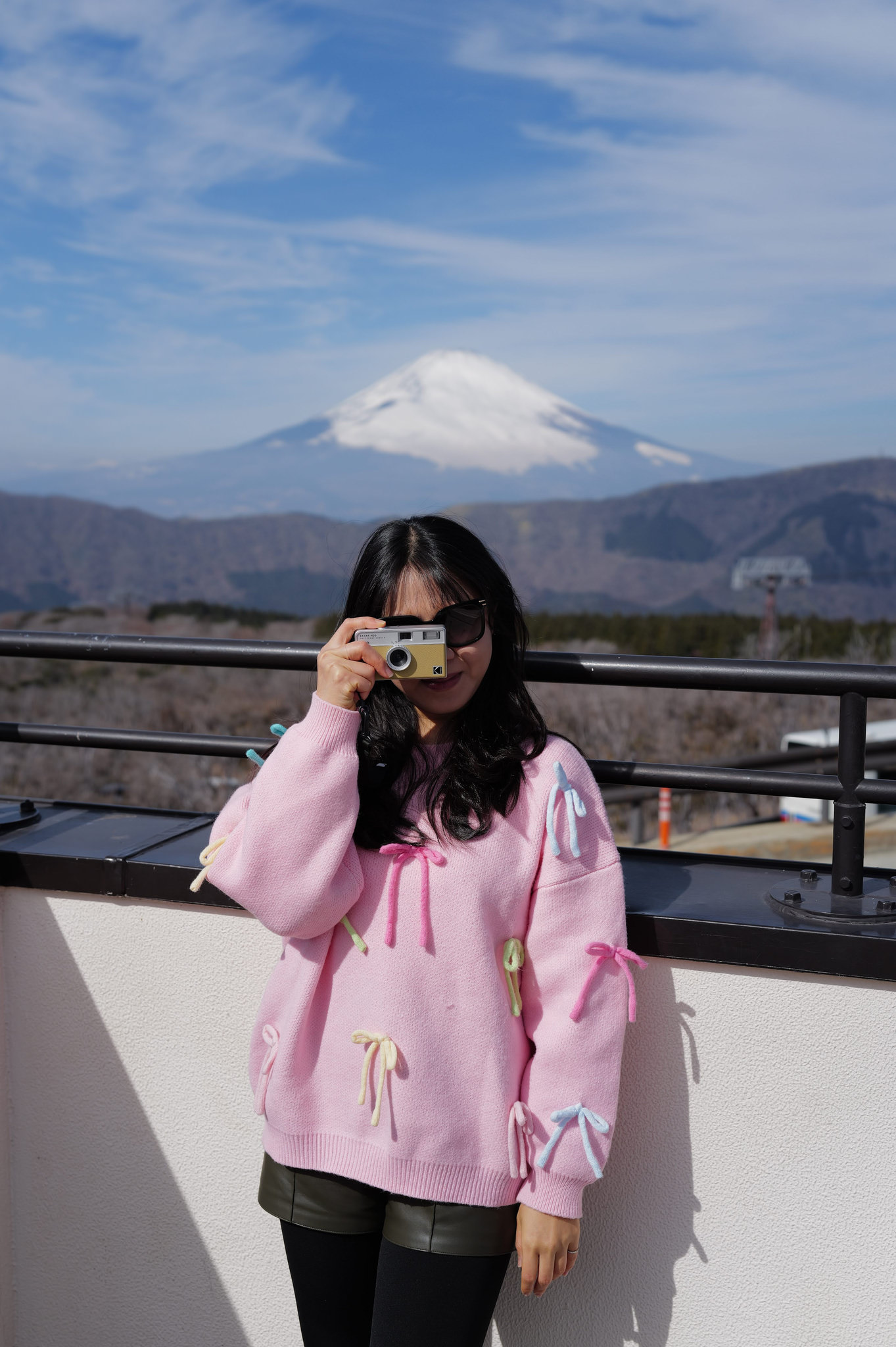 巧遇的台灣一家人其中一位女兒