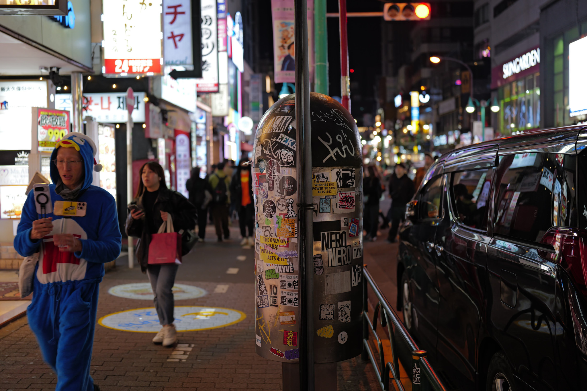大久保夜晚街道