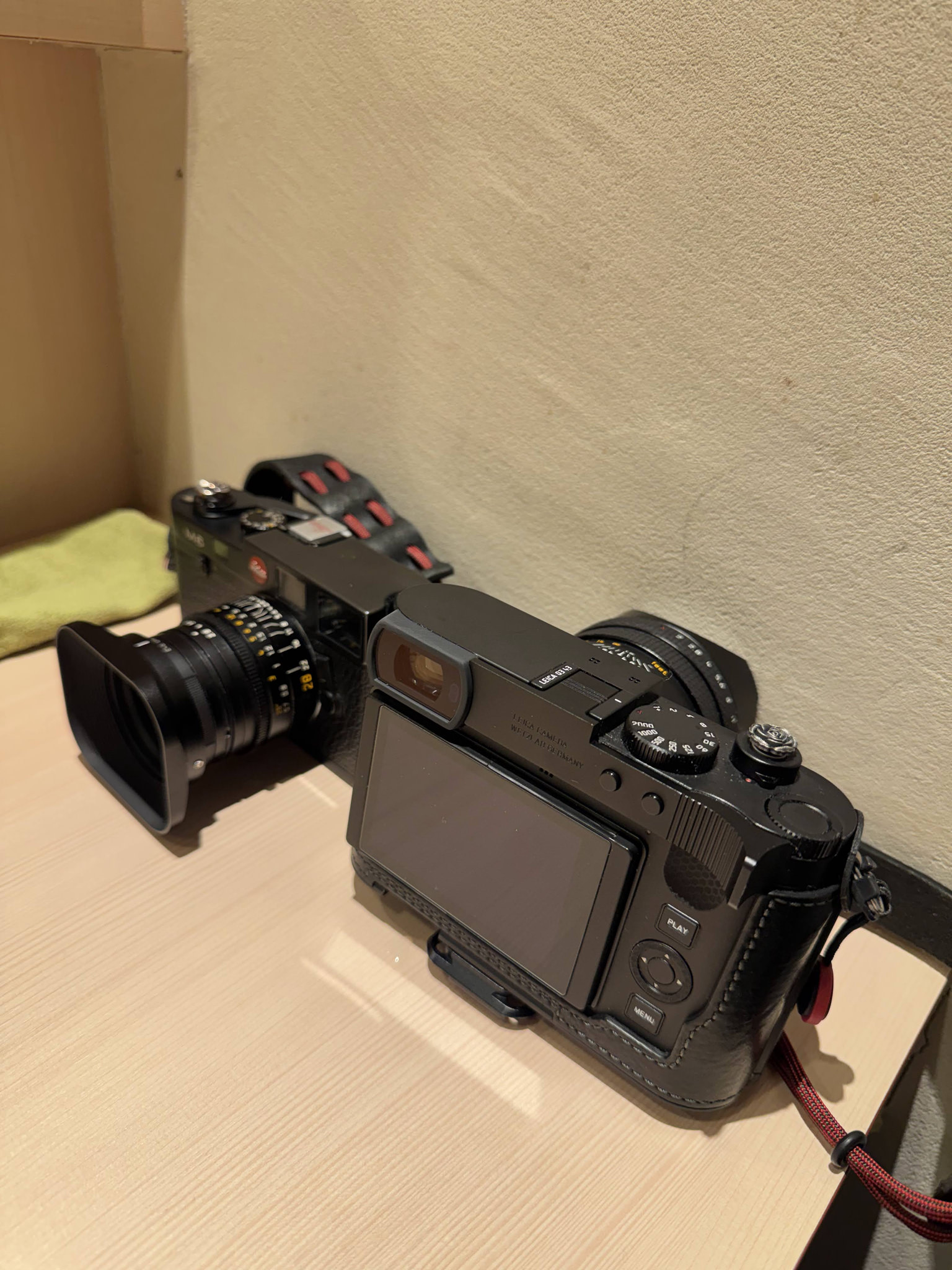 今天出動的 Leica M6、Q3 43